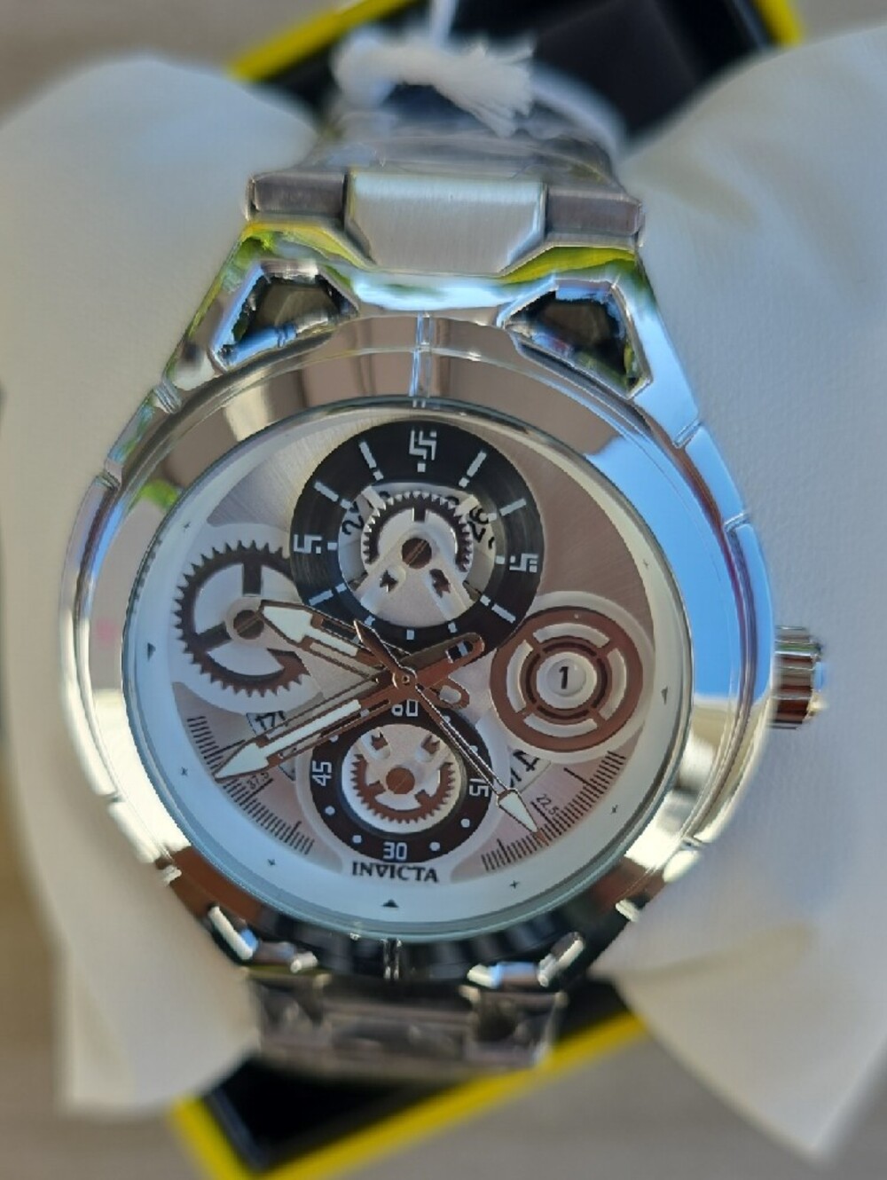 126.2  Invicta S1 Rally Men's Watch - 44mm, Silver